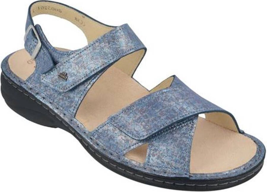 Finn comfort Linosa jeans gemeleerd Kleur Blauw)