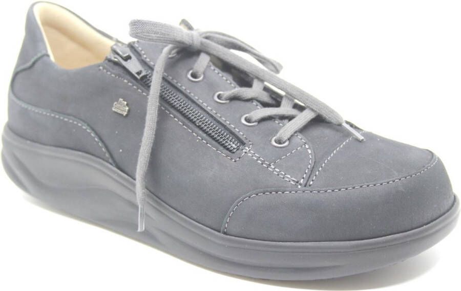 Finn comfort HACHIOUJI 02974-782393 Zwarte dames Finnamic veterschoenen met rits