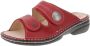 Finn comfort 02550-423147 Sansibar Damesschoenen open schoenen Rood - Thumbnail 1