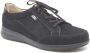 Finn comfort PRATO 02286-902675 Zwarte veterschoenen met rits en uitneembaar voetbed wijdte H - Thumbnail 2