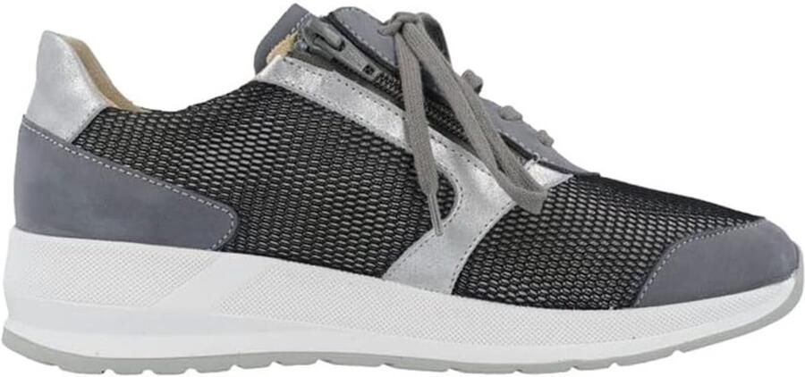 Finn Comfort Stretch FINN COMFORT sneaker Mori leder nylon stretch Grey Silber 1 3 )