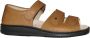 FinnComfort Baltrum bruine sandaal met dichte hiel - Thumbnail 1