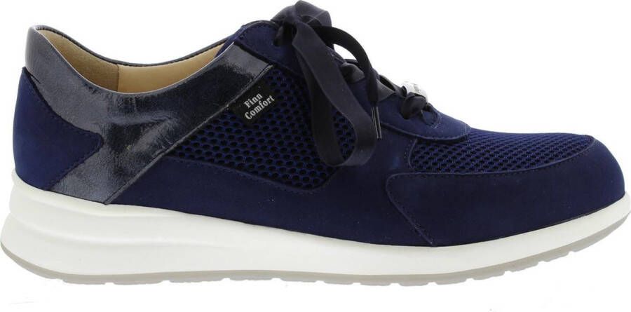 FinnComfort Corato Nubuck Sportnet Atlantic Sneaker Dames
