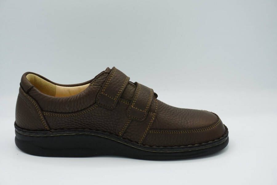 FinnComfort Finn comfort 01112 Wicklow Bruine schoen met klittenband herenmaat