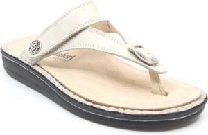 FinnComfort Finn Comfort ALEXANDRIA S 81524-769481 Lichtbeige kleurige teenslippers