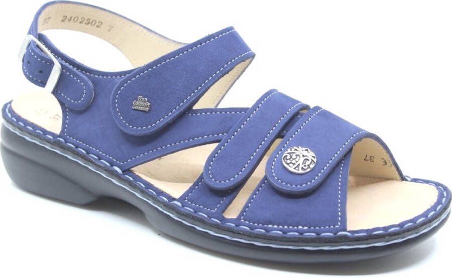 FinnComfort Finn Comfort GOMERA 02562-711047 Blauwe dames sandalen