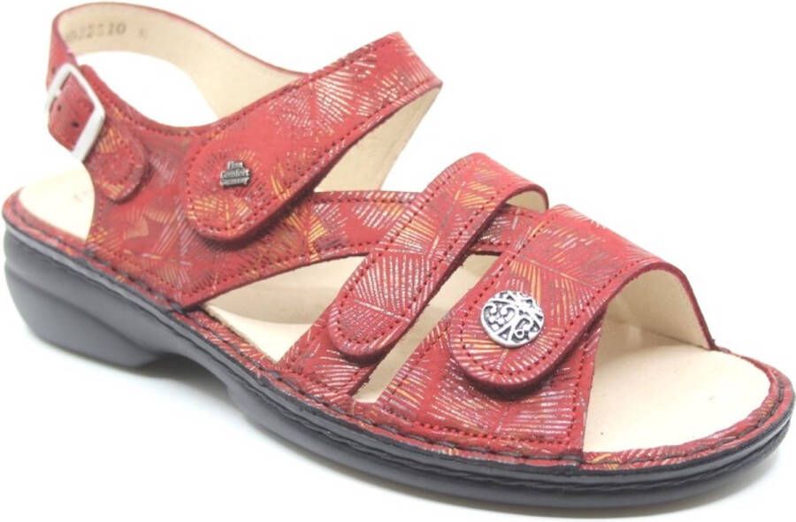 FinnComfort Finn Comfort GOMERA 02562-729094 Rode dames sandalen wijdte H