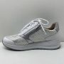 FinnComfort Finn comfort- Mori- wit zilveren dames sneaker - Thumbnail 1