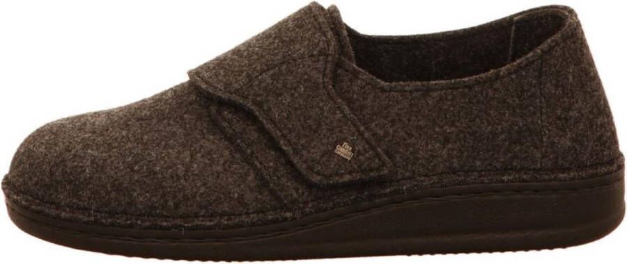 Finn Comfort Huisschoen 'Hausschuh Herren 06501 416168 Filz in grau' grijs