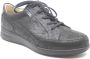 FinnComfort Finn Comfort PRATO 02286-902491 Zwarte dames veterschoen met dempende loopzolen - Thumbnail 1