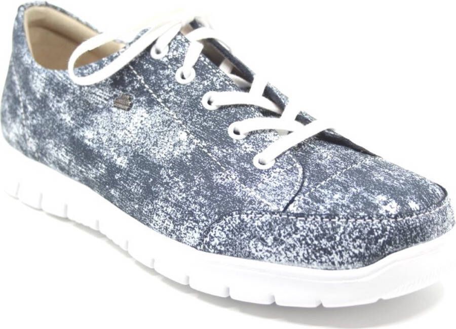 FinnComfort Finn Comfort SWANSEA 02860-730046 Blauw combi dames veterschoenen