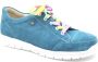 FinnComfort Finn Comfort SWANSEA 02860-735483 Petrol lichtgewicht veterschoenen wijdte H - Thumbnail 1