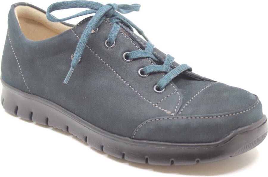 FinnComfort Finn Comfort SWANSEA 02860-751409 Petrol lichtgewicht dames veterschoenen