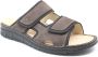 FinnComfort Finn Comfort THASOS S 81542-901762 Bruin combi slipper - Thumbnail 1