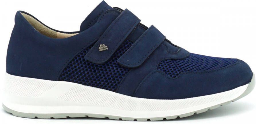 FinnComfort Finn comfort- 03614 Udine Blauw sneaker met klittenband Kleur Blauw)