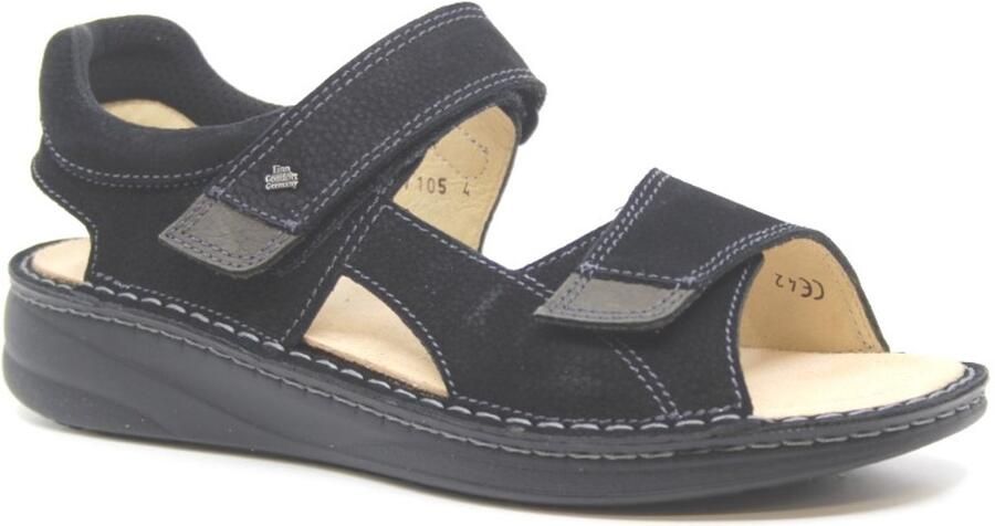 FinnComfort 1701-902926 heren sandalen zwart