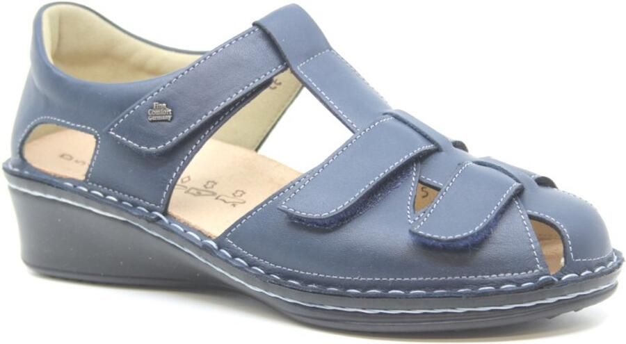 FinnComfort 2666-604041 dames sandalen blauw