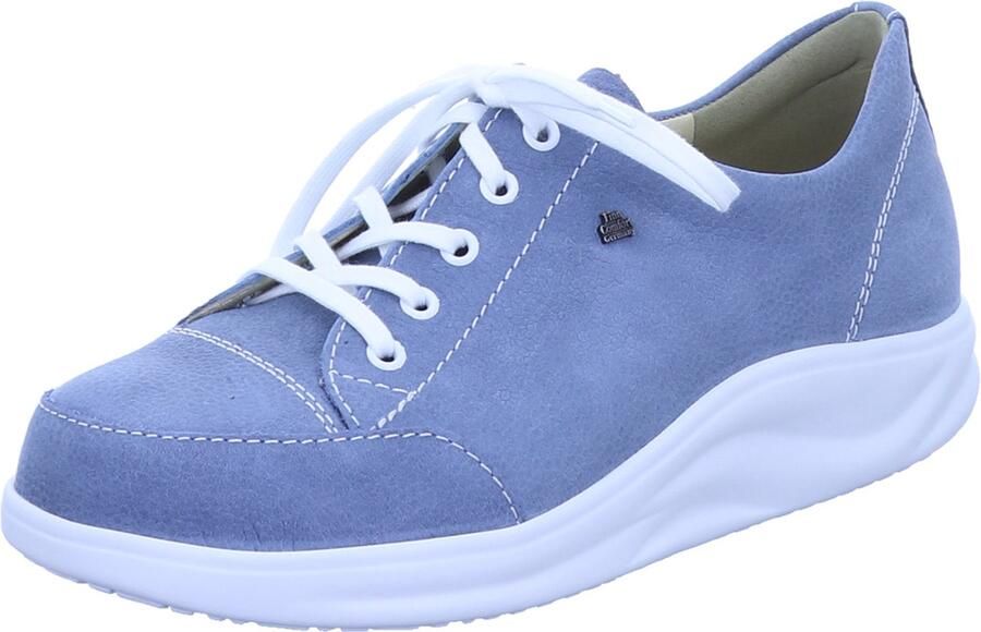 FinnComfort 2911-834214 dames veterschoenen blauw