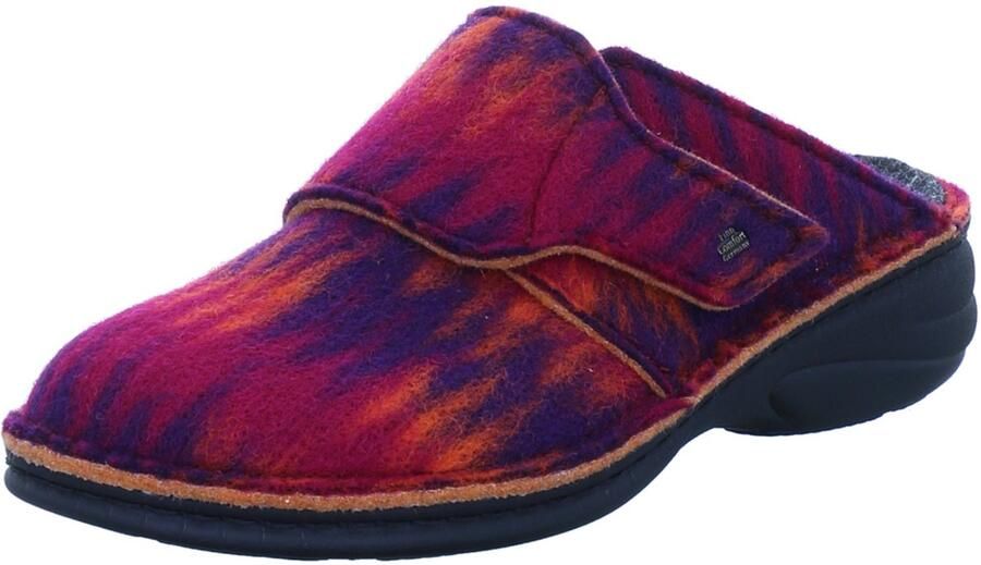 FinnComfort 6569-744204 dames pantoffels rood
