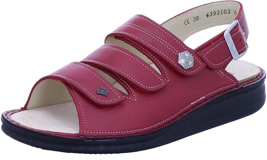 FinnComfort 81527-604420 dames sandalen rood