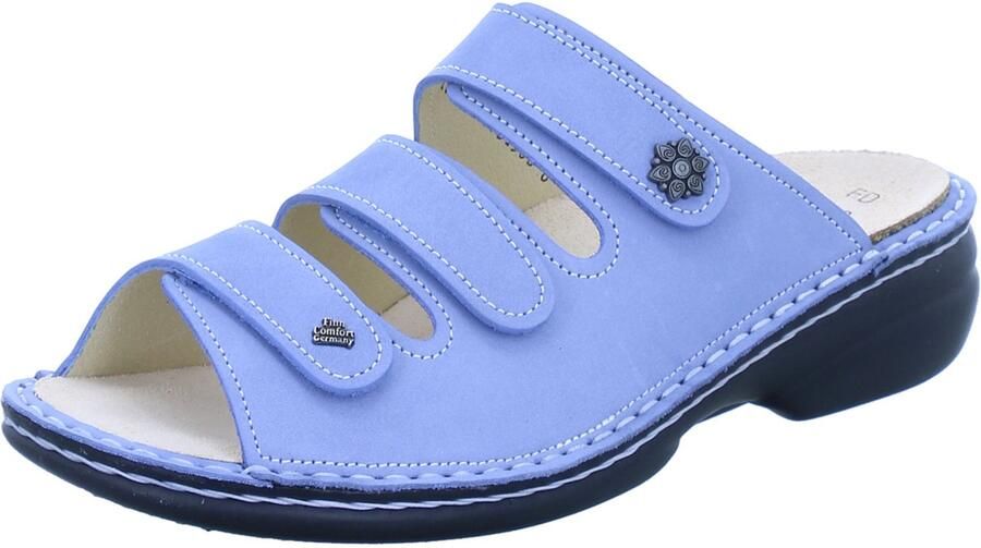 FinnComfort 82564-007241 dames slippers blauw