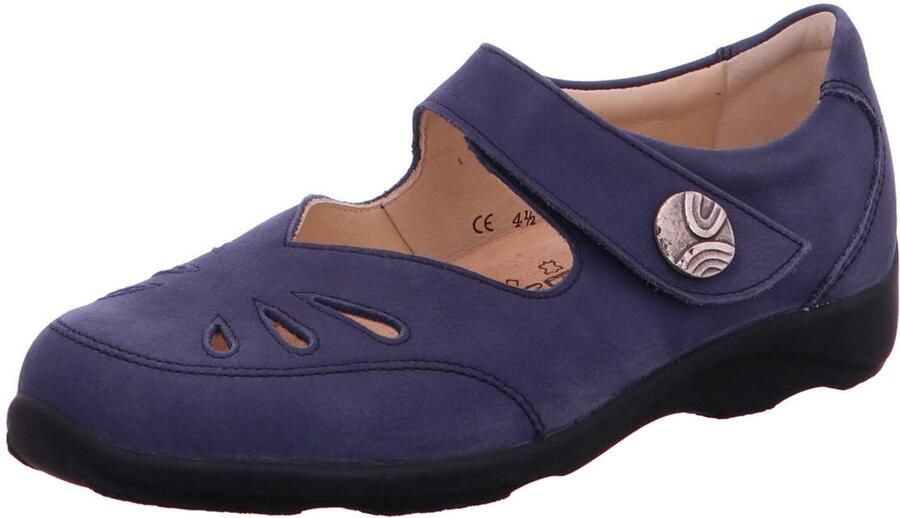 FinnComfort dames instappers blauw