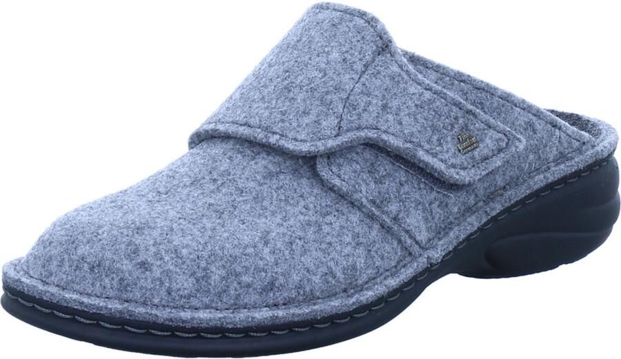 FinnComfort Dames Klassieke slippers grijs