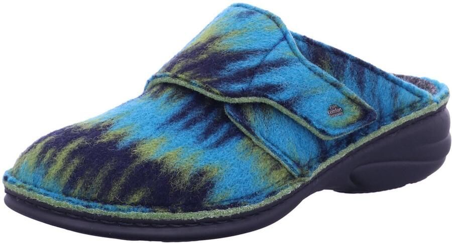 FinnComfort dames pantoffels blauw