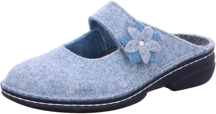 FinnComfort dames pantoffels blauw