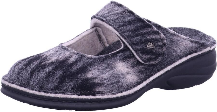 FinnComfort dames pantoffels grijs