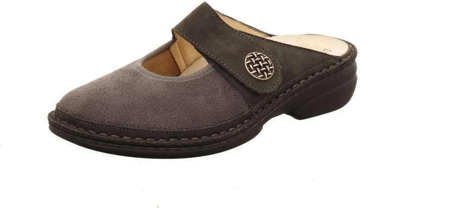 FinnComfort dames pantoffels grijs