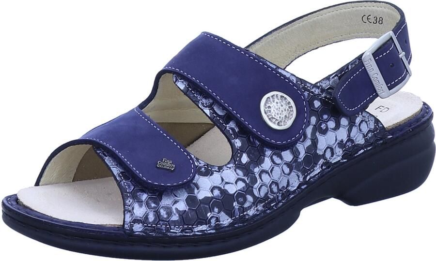 FinnComfort dames sandalen blauw