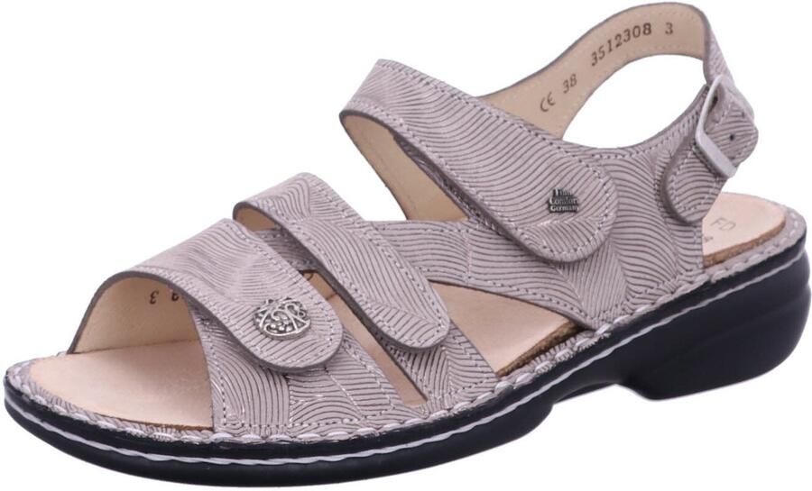 FinnComfort dames sandalen grijs