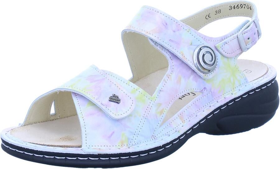 FinnComfort dames sandalen meerkleurig