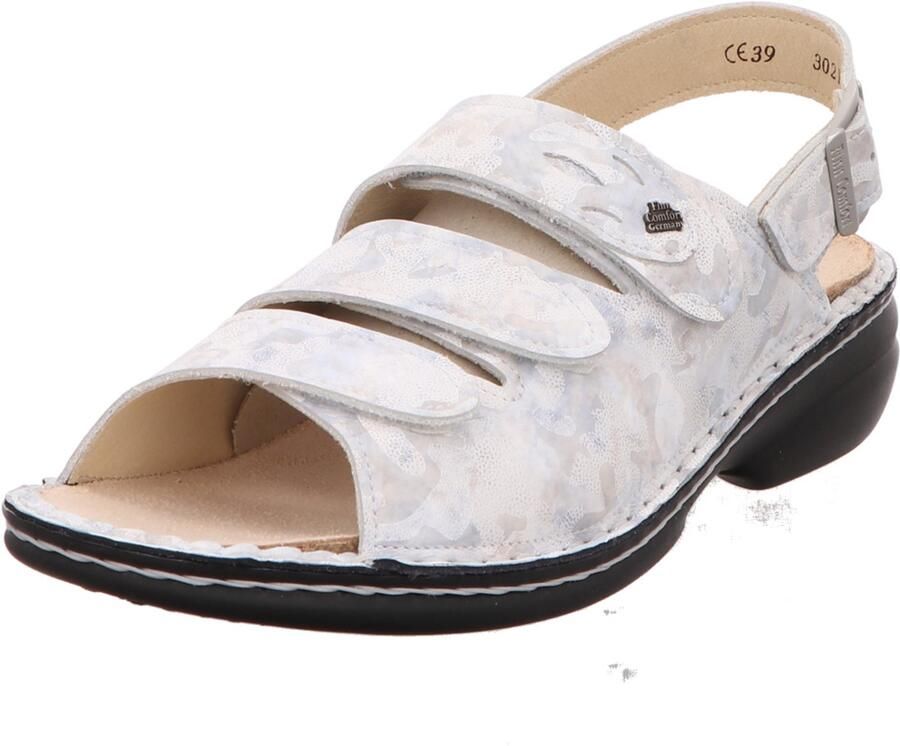 Finn Comfort Comfortabele sandalen voor dames in effen kleur