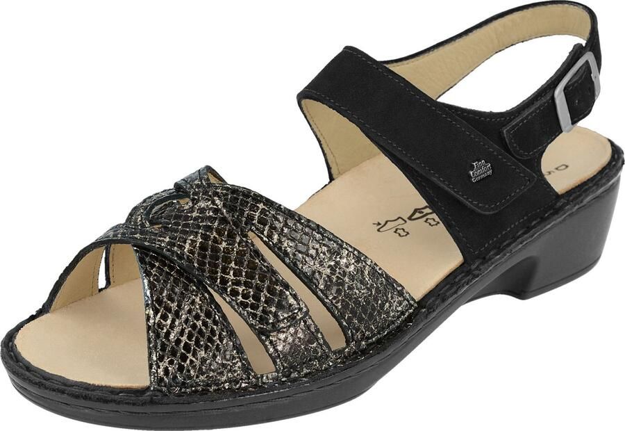 FinnComfort dames sandalen zwart