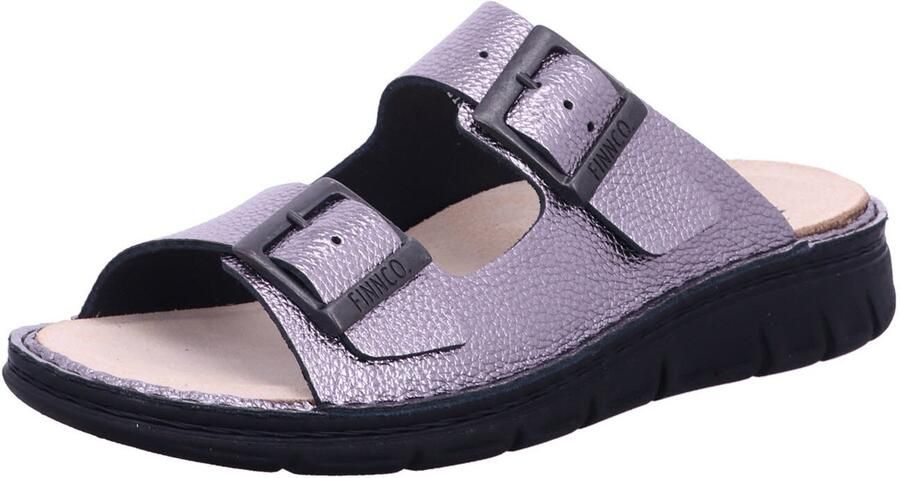 FinnComfort dames slippers grijs