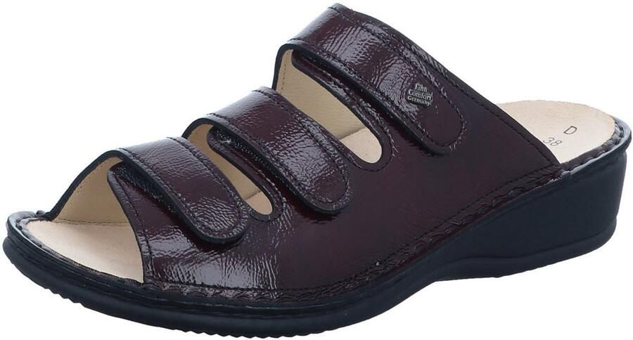 FinnComfort dames slippers rood