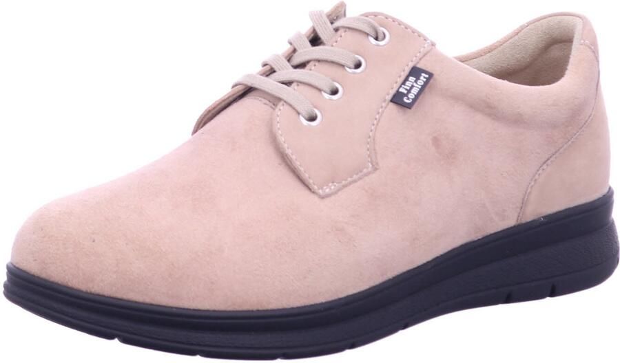 FinnComfort dames veterschoenen beige