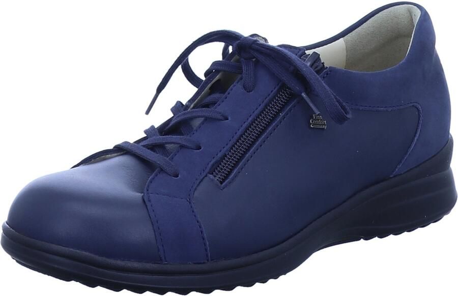 FinnComfort Dames Veterschoenen blauw