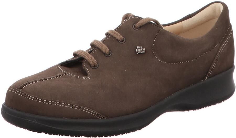 FinnComfort dames veterschoenen bruin