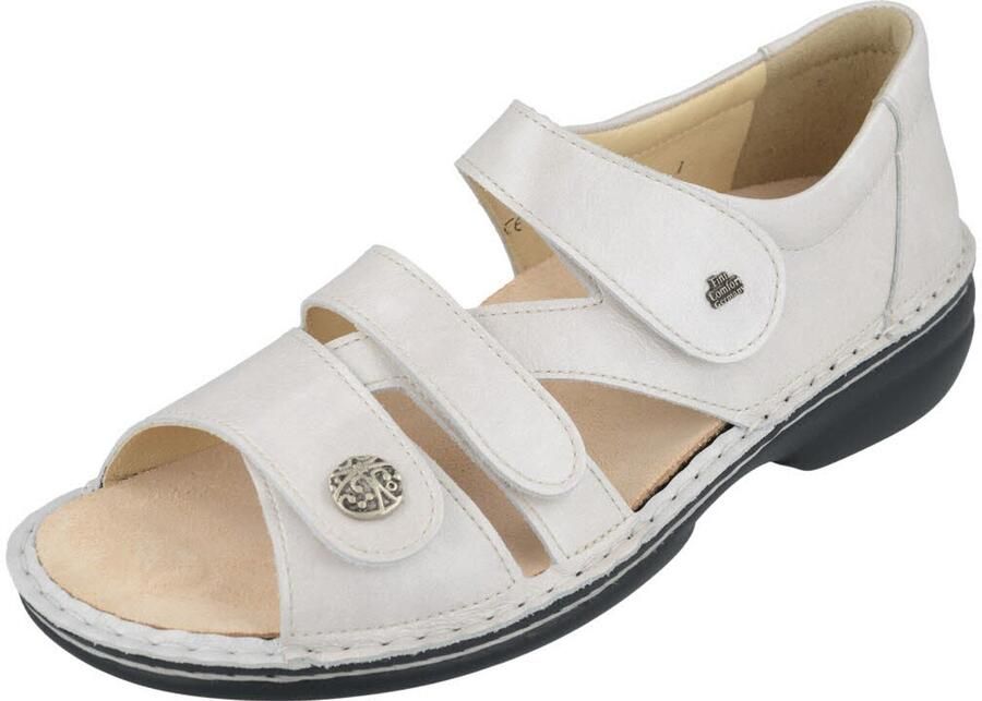 FinnComfort dames veterschoenen zilver