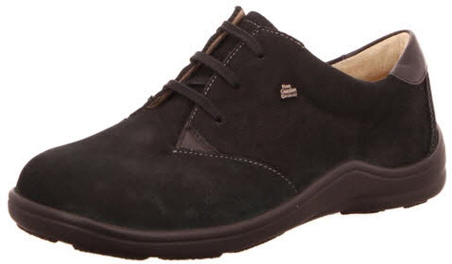 FinnComfort dames veterschoenen zwart