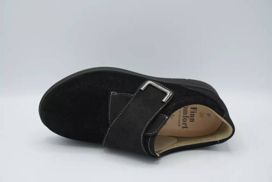 FinnComfort Zwart Balena stretch klittenband Finn comfortDames(41 Kleur Zwart ) - Foto 6