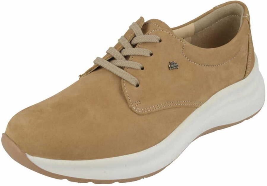 FinnComfort Gandia dames veterschoenen beige