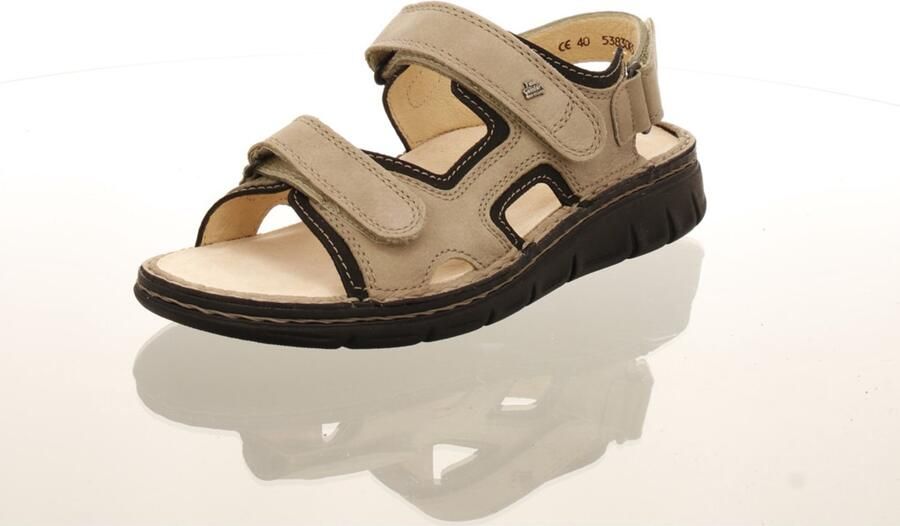 FinnComfort heren sandalen beige