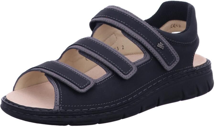FinnComfort heren sandalen zwart