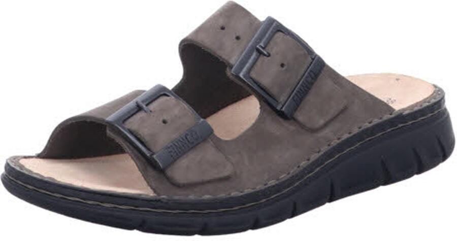 FinnComfort heren slippers grijs