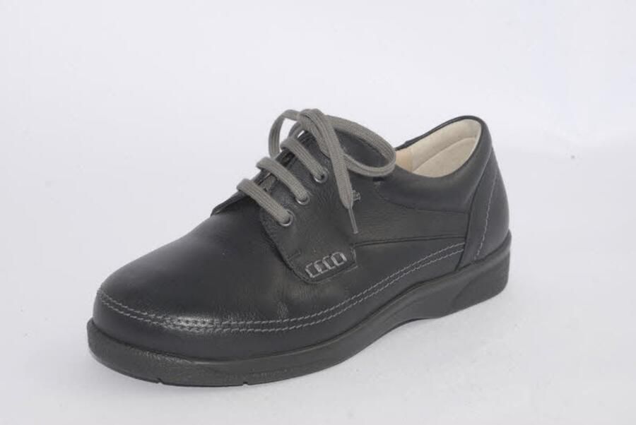 FinnComfort heren veterschoenen zwart