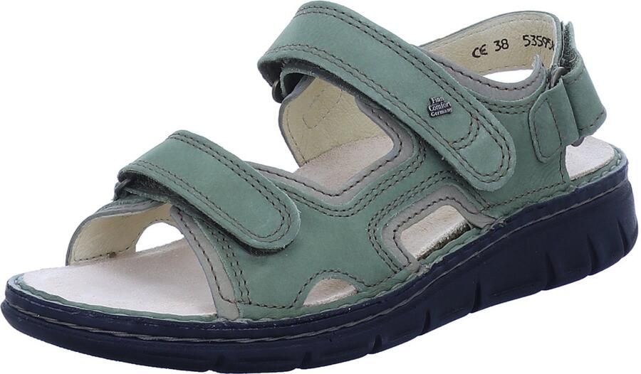 FinnComfort unisex sandalen groen